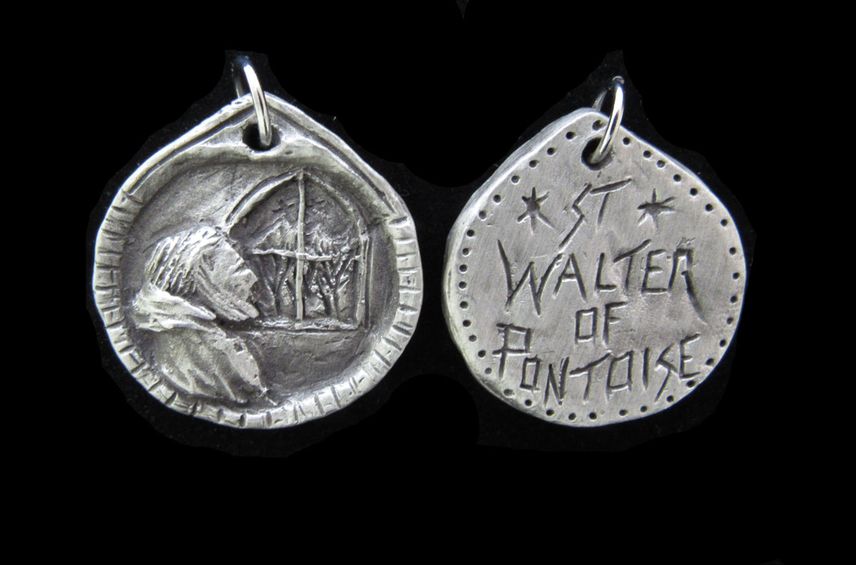Patron of Those with Stressful Jobs St. Walter of Pontoise, Handmade In the Company of Saints