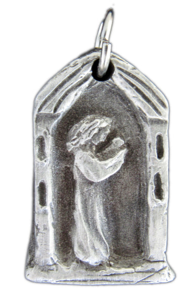St. Anne, Patron of Grandmothers, Handmade Medal/Pendant