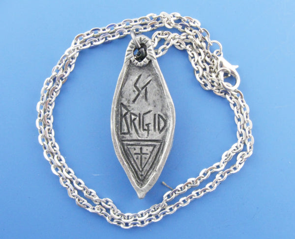 St. Brigid, Patron of Students and Ireland, Handmade Necklace