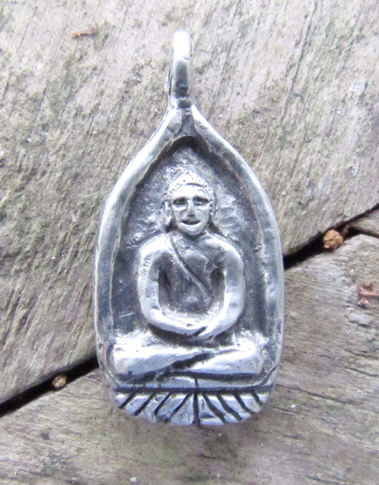 Handmade Buddha Medallion: Calm Abiding