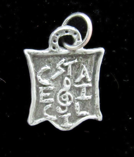 St Cecilia: Patron of Musicians and Music Lovers, Handmade Medal