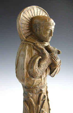 St. Francis, Patron of Nature: Handmade Statue