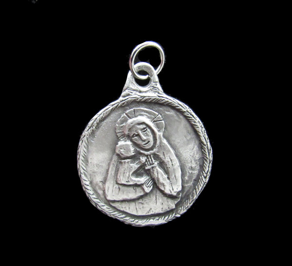 Our Lady of Ghisallo, Patron of Cyclists: Handmade Medallion