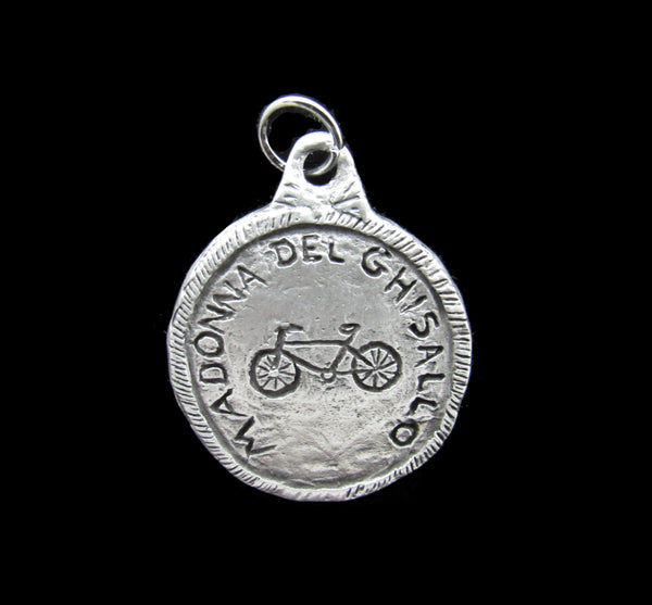 Our Lady of Ghisallo, Patron of Cyclists: Handmade Medallion