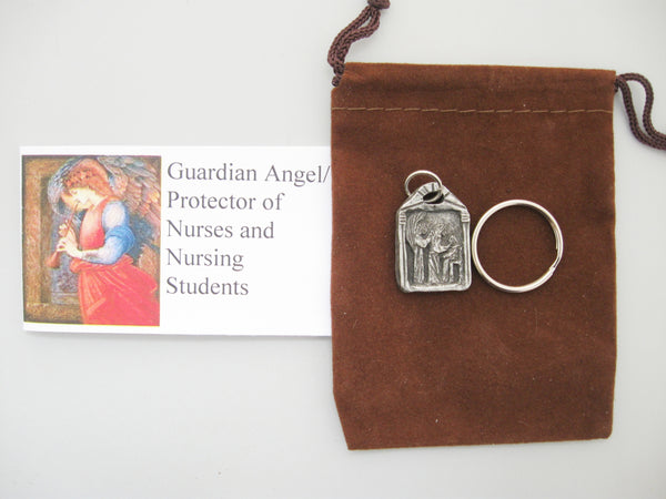Guardian Angel/Protector of Nurses and Nursing Students, Handmade Pendant