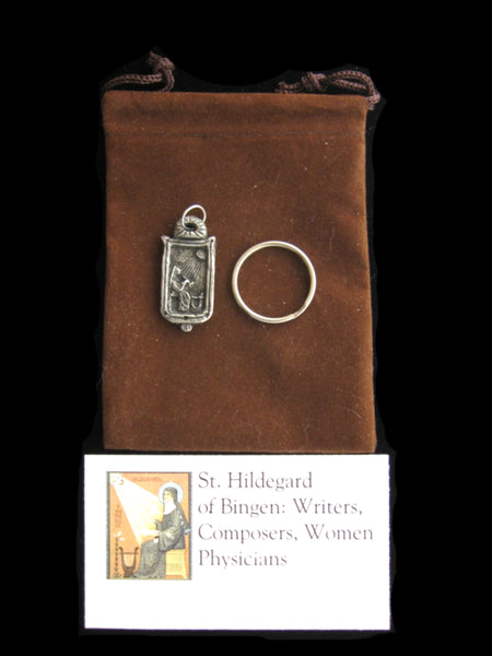 Hildegard of Bingen: Writers, Composers, Women Physicians; Handmade Pendant