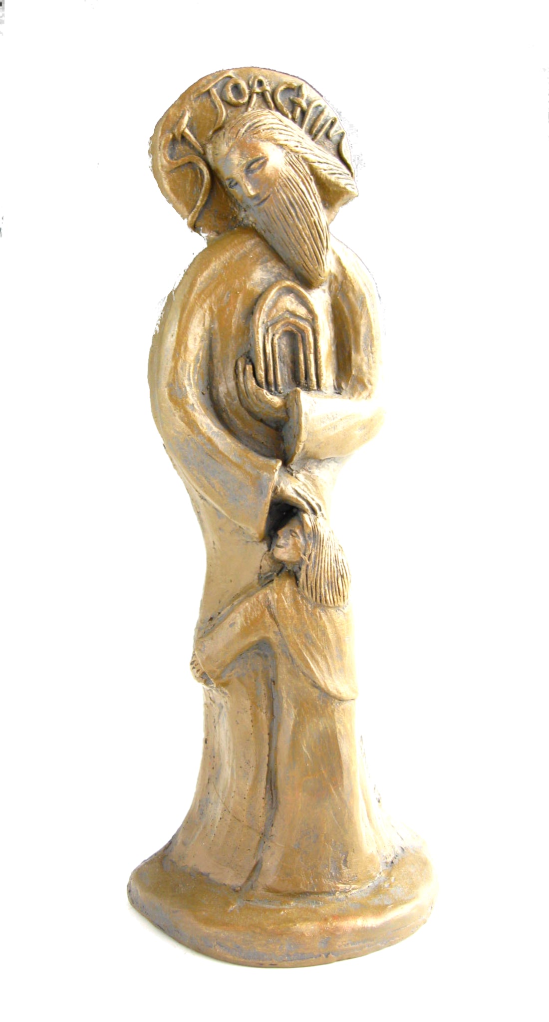 Patron of Grandfathers: Handmade St Joachim Statue (Large Size)