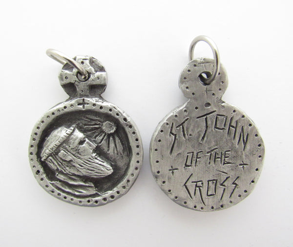 St. John of the Cross, Handmade Medal: Patron of Those Who Are in or Have Gone through a Dark Night