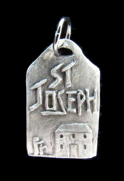 St. Joseph, Patron of Fathers, Workers, Carpenters, Handmade Medal
