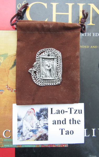 Lao-Tzu and the Tao, Handmade Necklace