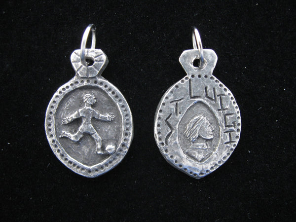 St. Luigi Scrosoppi: Patron of Soccer Players/ Footballers, Handmade Medal