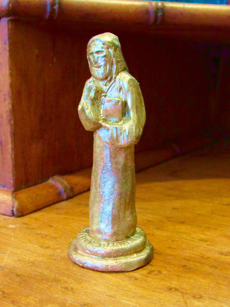 St. Peter Damian: Against Insomnia, Patron/Companion of Those Who Have Trouble Sleeping; Handmade Small, Bedside Statue