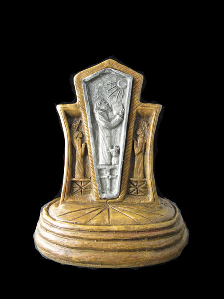 St. Luke: Patron of Physicians and Medical Students; Handmade Statue with Scroll