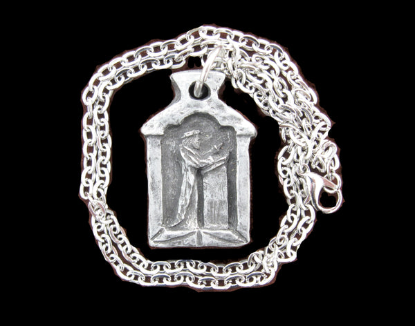 St. Thomas More, Patron of Lawyers, Law Students, Paralegals; Handmade Medal on Chain