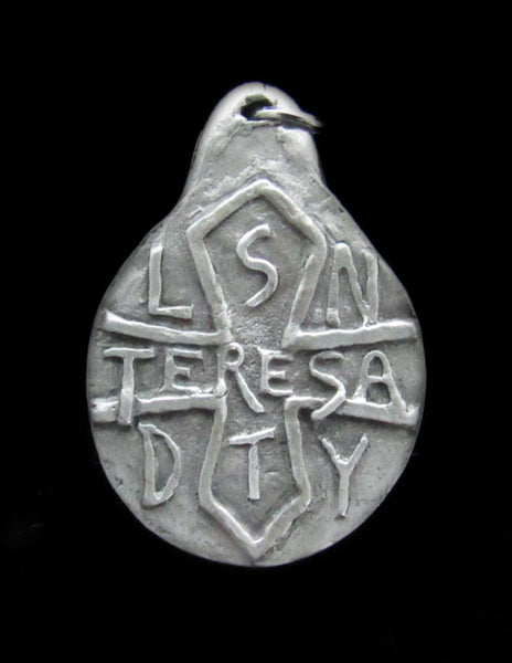 St Teresa of Avila Handmade Medal: "Let Nothing Disturb You"