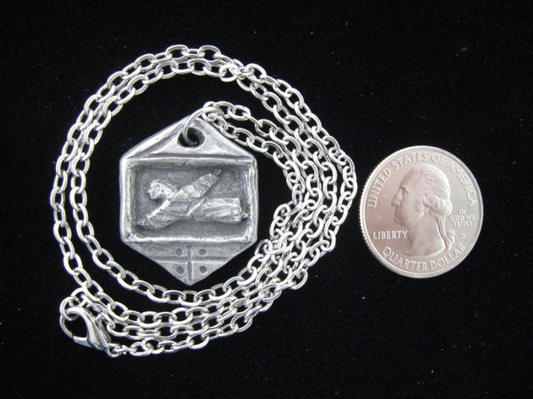 St. Joseph of Cupertino: Patron of Pilots (and Nervous  Passengers); Handmade Medal on Chain