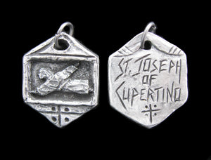 St. Joseph of Cupertino: Patron of Pilots (and Nervous  Passengers); Handmade Pendant
