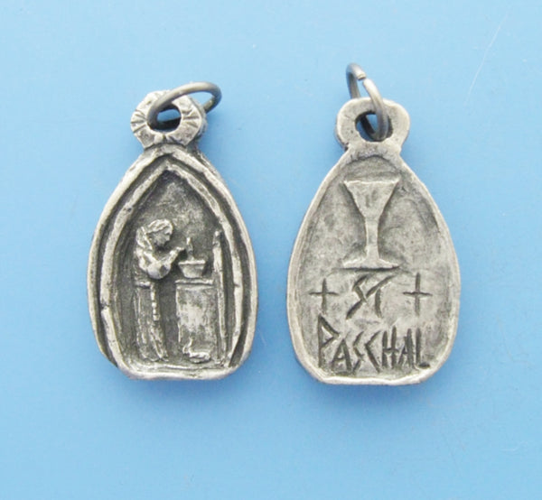 St. Paschal, Patron of Cooks and Chefs, Handmade Medal